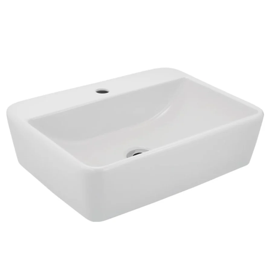 Jaquar Aspire Rectangular Shaped TableTop Wash Basin - AIS-WHT-101901